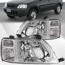 Cargar imagen en el visor de la galería, 1997-2001 Honda CRV/CR-V Par Focos Fondo Cromado (Chofer &amp; Pasajero) - PAL Auto Parts
