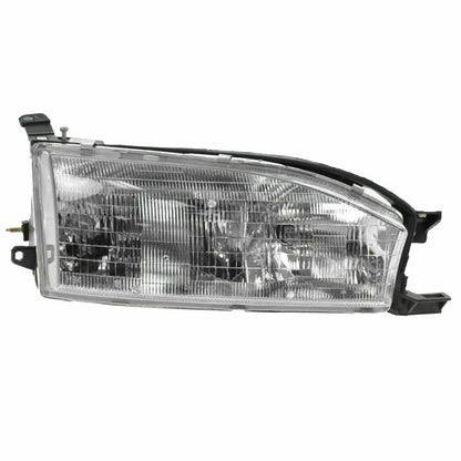 1992-1994 Toyota Camry Par Focos Fondo Cromado (Chofer & Pasajero) - PAL Auto Parts