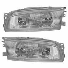 Cargar imagen en el visor de la galería, 1997-2002 Mitsubishi Mirage Sedan Par Focos Fondo Cromado (Chofer &amp; Pasajero) - PAL Auto Parts
