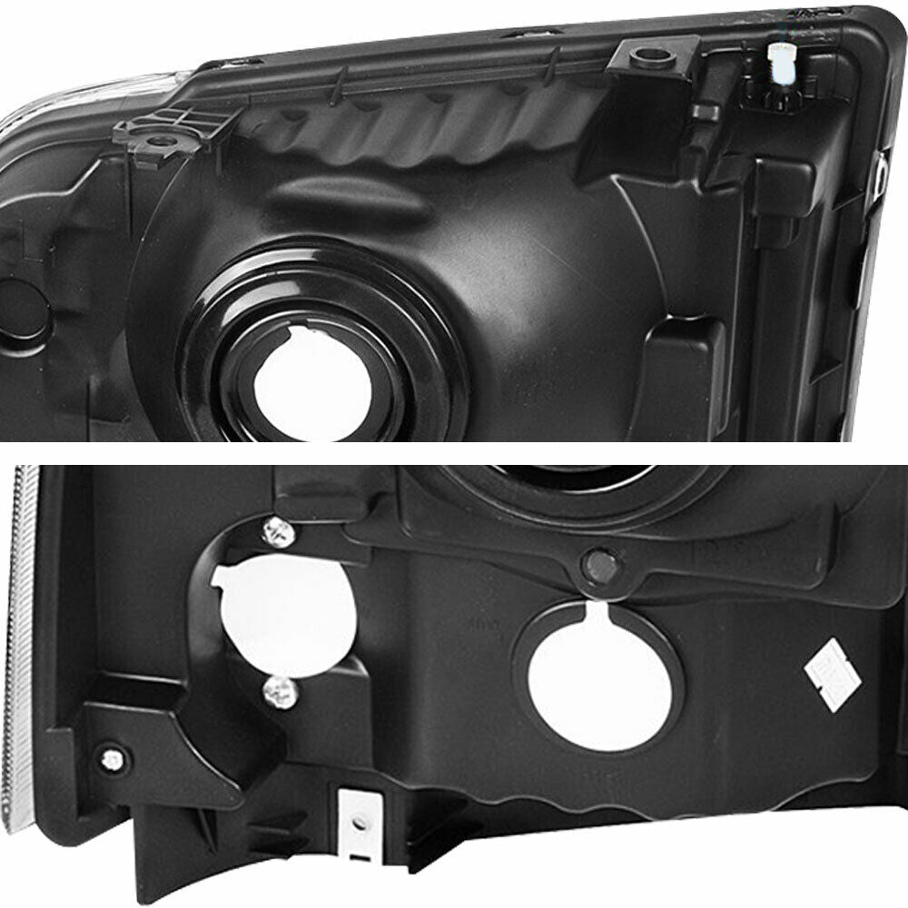 2005-2007 Ford F250/F550 Par Focos Fondo Cromado (Chofer & Pasajero) - PAL Auto Parts