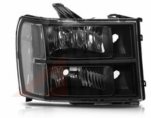 Cargar imagen en el visor de la galería, 2007-2014 GMC Sierra Par Focos Fondo Negro (Chofer &amp; Pasajero) - PAL Auto Parts
