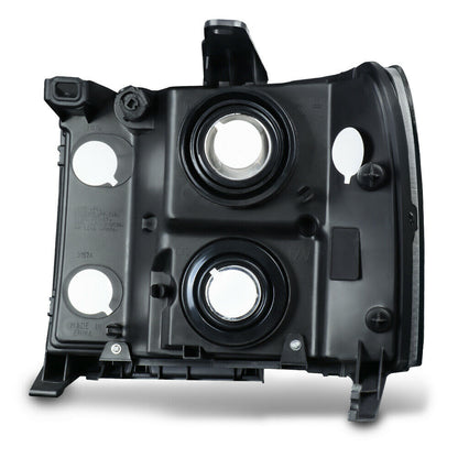 2007-2014 GMC Sierra Par Focos Fondo Cromado (Chofer & Pasajero) - PAL Auto Parts