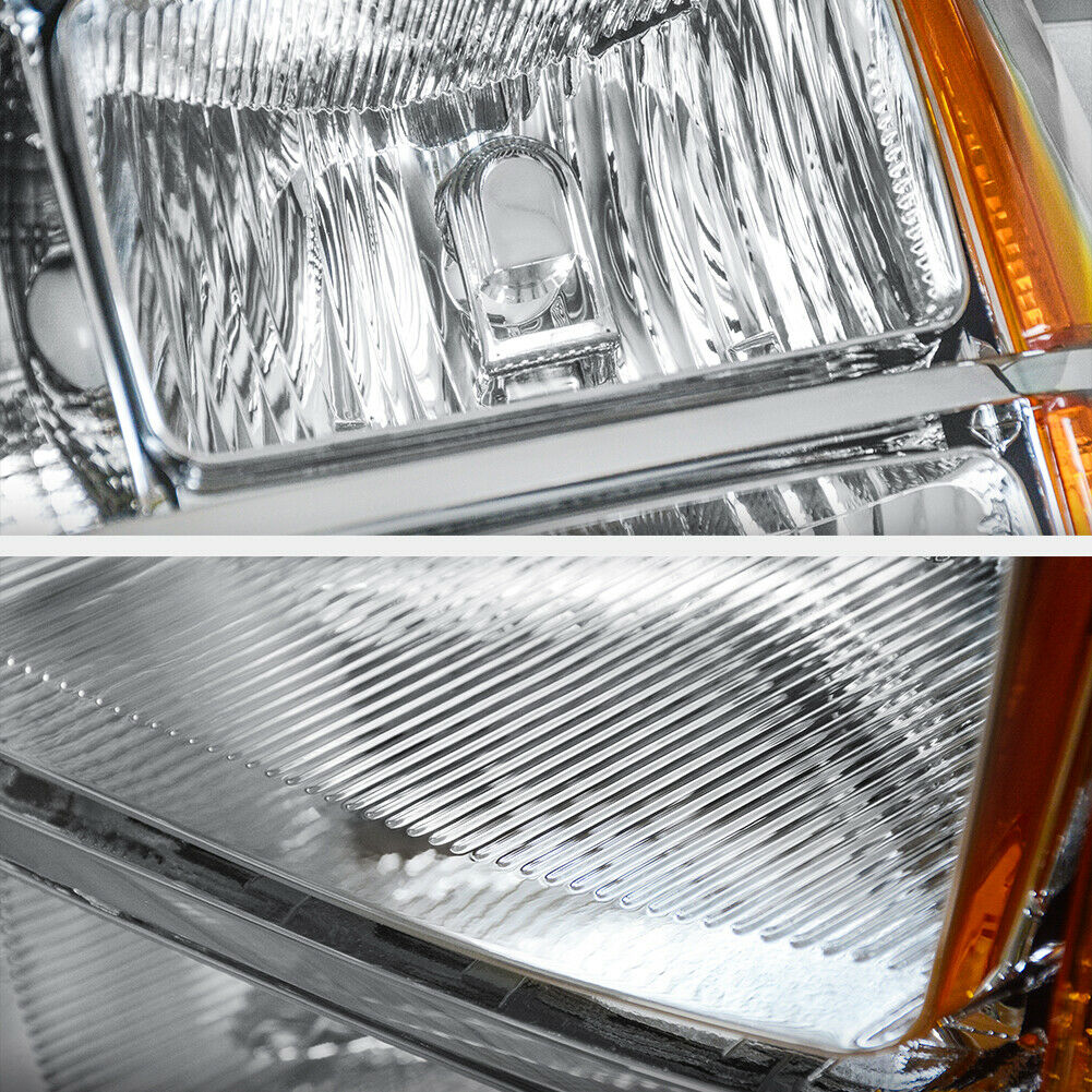 2007-2014 GMC Sierra Par Focos Fondo Cromado (Chofer & Pasajero) - PAL Auto Parts