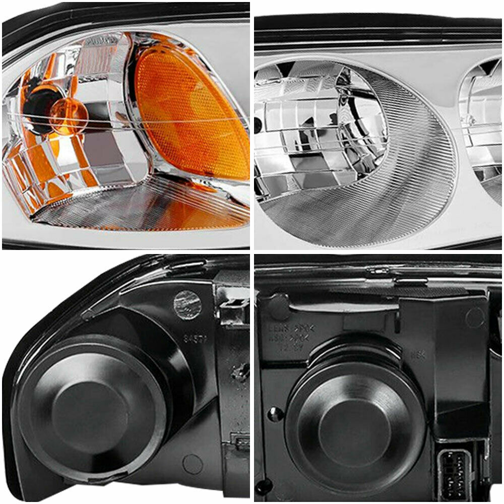 2000-2005 Chevy Impala Par Focos Fondo Cromado (Chofer & Pasajero) - PAL Auto Parts