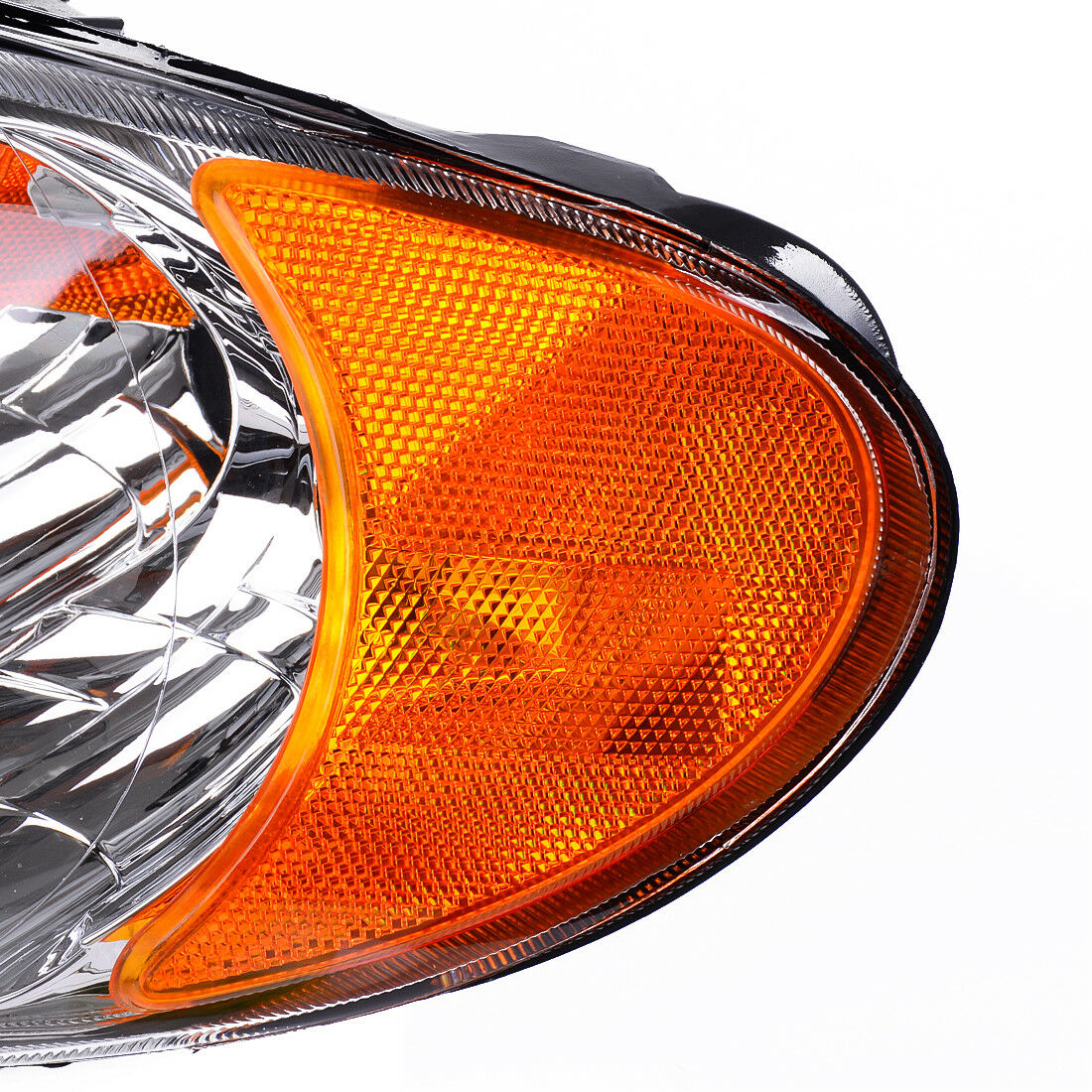 2001-2007 Dodge Caravan/Chrysler Town & Country Par Focos Fondo Cromado (Chofer & Pasajero) - PAL Auto Parts