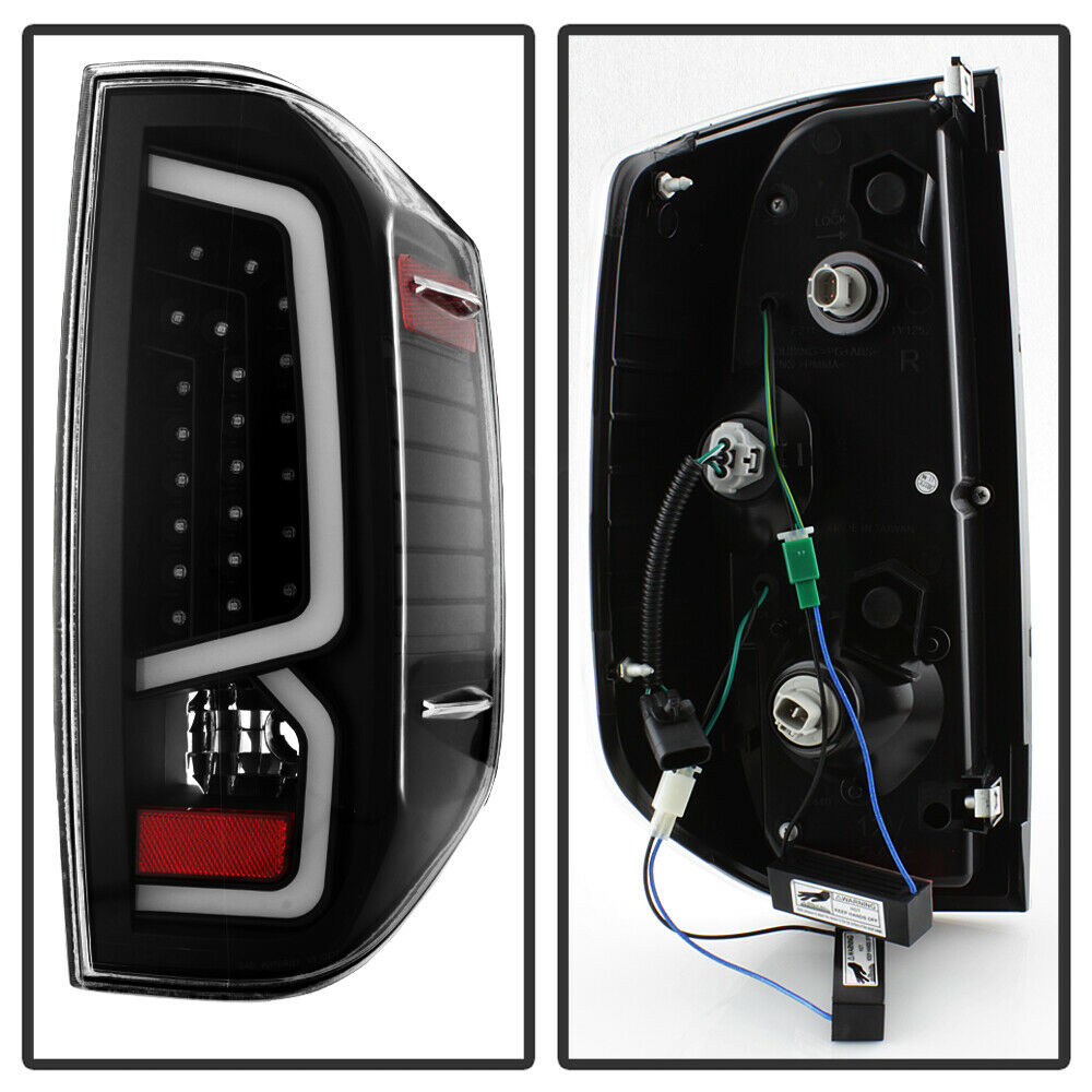 2014-2019 Toyota Tundra Focos Traseros Black LED (Chofer & Pasajero) - PAL Auto Parts