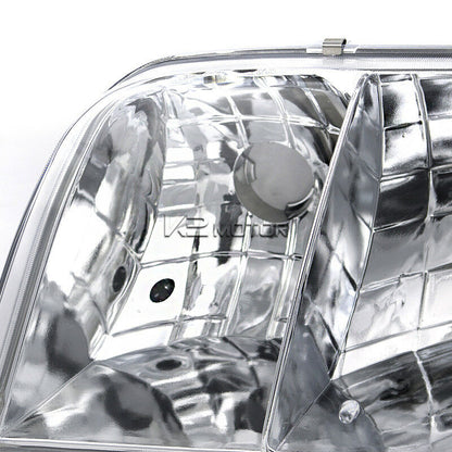 1998-2011 Victoria Crown Par Focos Fondo Cromado (Chofer & Pasajero) - PAL Auto Parts