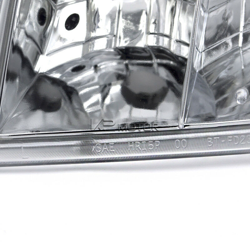 1998-2011 Victoria Crown Par Focos Fondo Cromado (Chofer & Pasajero) - PAL Auto Parts