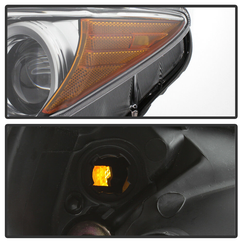 2013-2015 Toyota RAV-4 Par Focos Fondo Negro (Chofer & Pasajero) - PAL Auto Parts