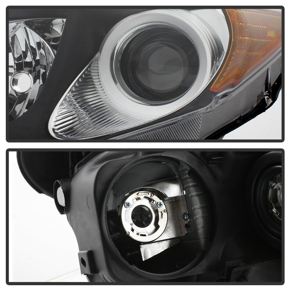 2013-2015 Toyota RAV-4 Par Focos Fondo Negro (Chofer & Pasajero) - PAL Auto Parts