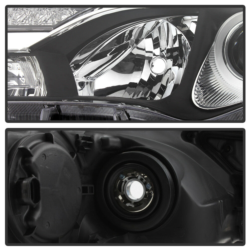 2013-2015 Toyota RAV-4 Par Focos Fondo Negro (Chofer & Pasajero) - PAL Auto Parts