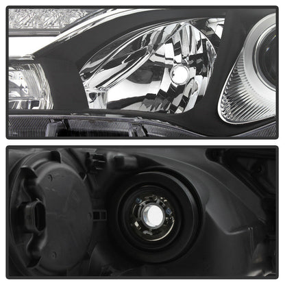 2013-2015 Toyota RAV-4 Par Focos Fondo Negro (Chofer & Pasajero) - PAL Auto Parts