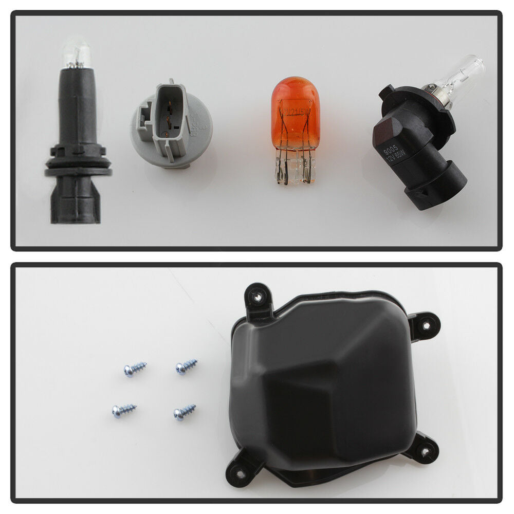2014-2015-2016 Toyota Corolla Par Focos Fondo Negro (Chofer & Pasajero) - PAL Auto Parts