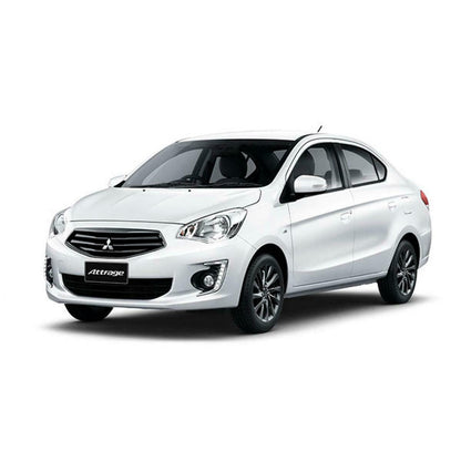 2019 Mitsubishi Mirage G4 Par Focos Fondo Cromado ( Chofer & Pasajero) - PAL Auto Parts