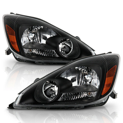 2004-2005 Toyota Sienna Par Focos Fondo Negro ( Chofer & Pasajero) - PAL Auto Parts