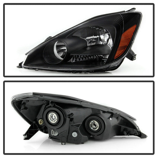 2004-2005 Toyota Sienna Par Focos Fondo Negro ( Chofer & Pasajero) - PAL Auto Parts