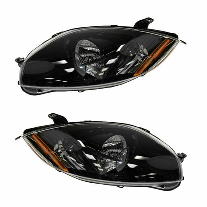 2006-2007 Mitsubishi Eclipse Par Focos Fonde Negro ( Chofer & Pasajero) - PAL Auto Parts