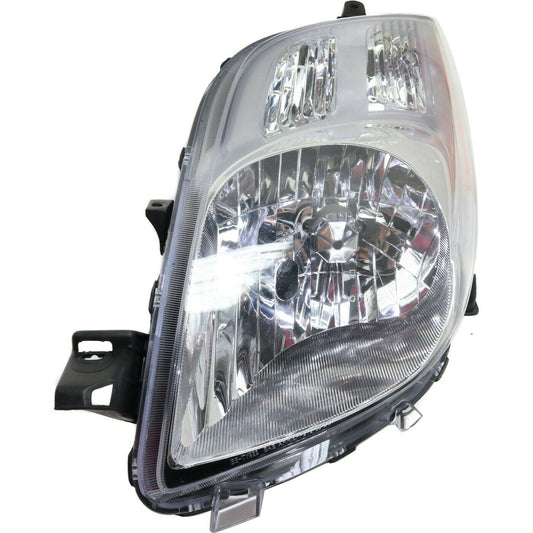 2006-2008 Toyota Yaris HatchBack Par Focos Fondo Cromado (Chofer & Pasajero) - PAL Auto Parts