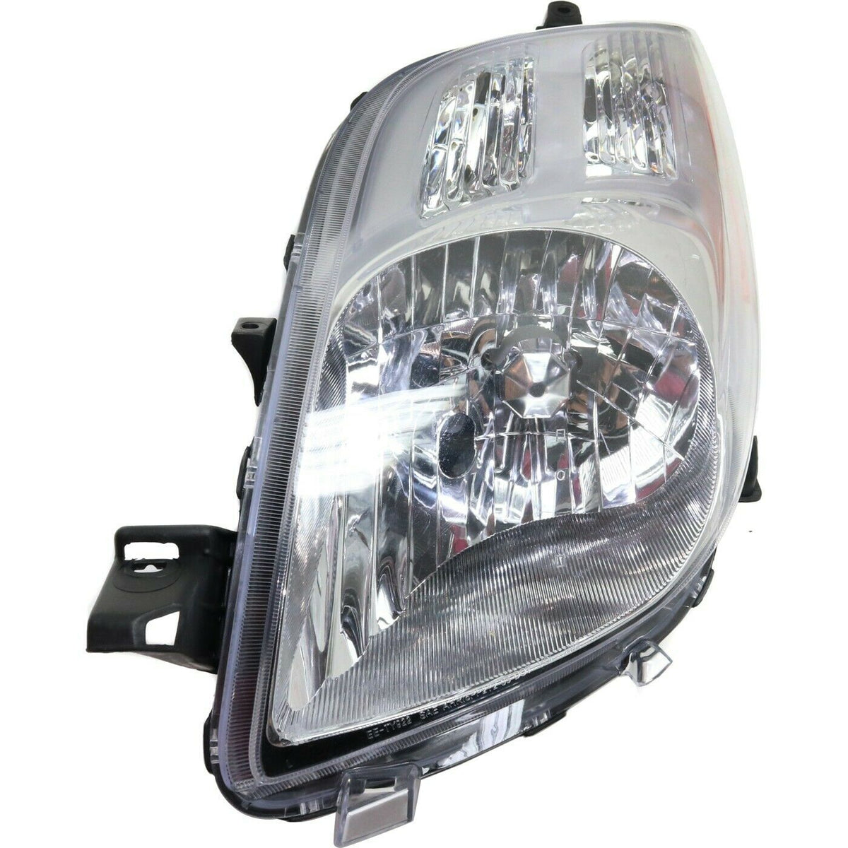 2006-2008 Toyota Yaris HatchBack Par Focos Fondo Cromado (Chofer & Pasajero) - PAL Auto Parts