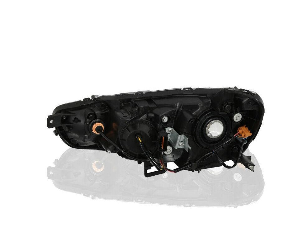 2008-2017 Mitsubishi Lancer EVO Par Focos Fondo Negro ( Chofer & Pasajero) - PAL Auto Parts