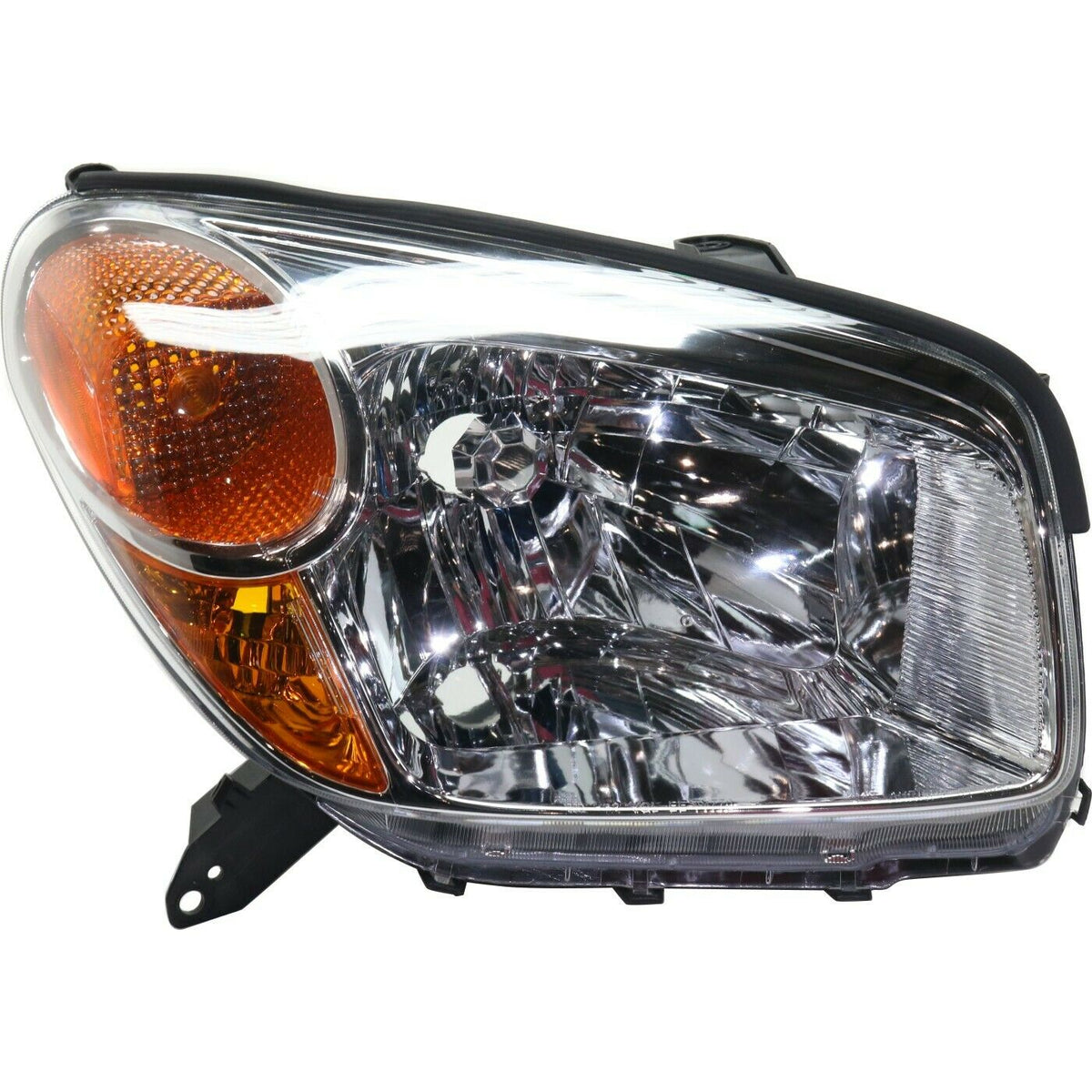 2004-2005 Toyota RAV 4 Par Focos Fondo Cromado (Chofer & Pasajero) - PAL Auto Parts