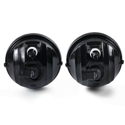 2005-2011 Toyota Tacoma Par Focos Fog Lights Fondo Cromado (Chofer & Pasajero) - PAL Auto Parts