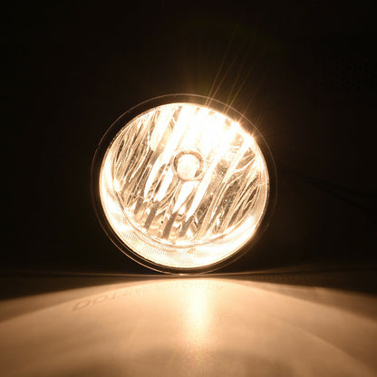 2005-2011 Toyota Tacoma Par Focos Fog Lights Fondo Cromado (Chofer & Pasajero) - PAL Auto Parts