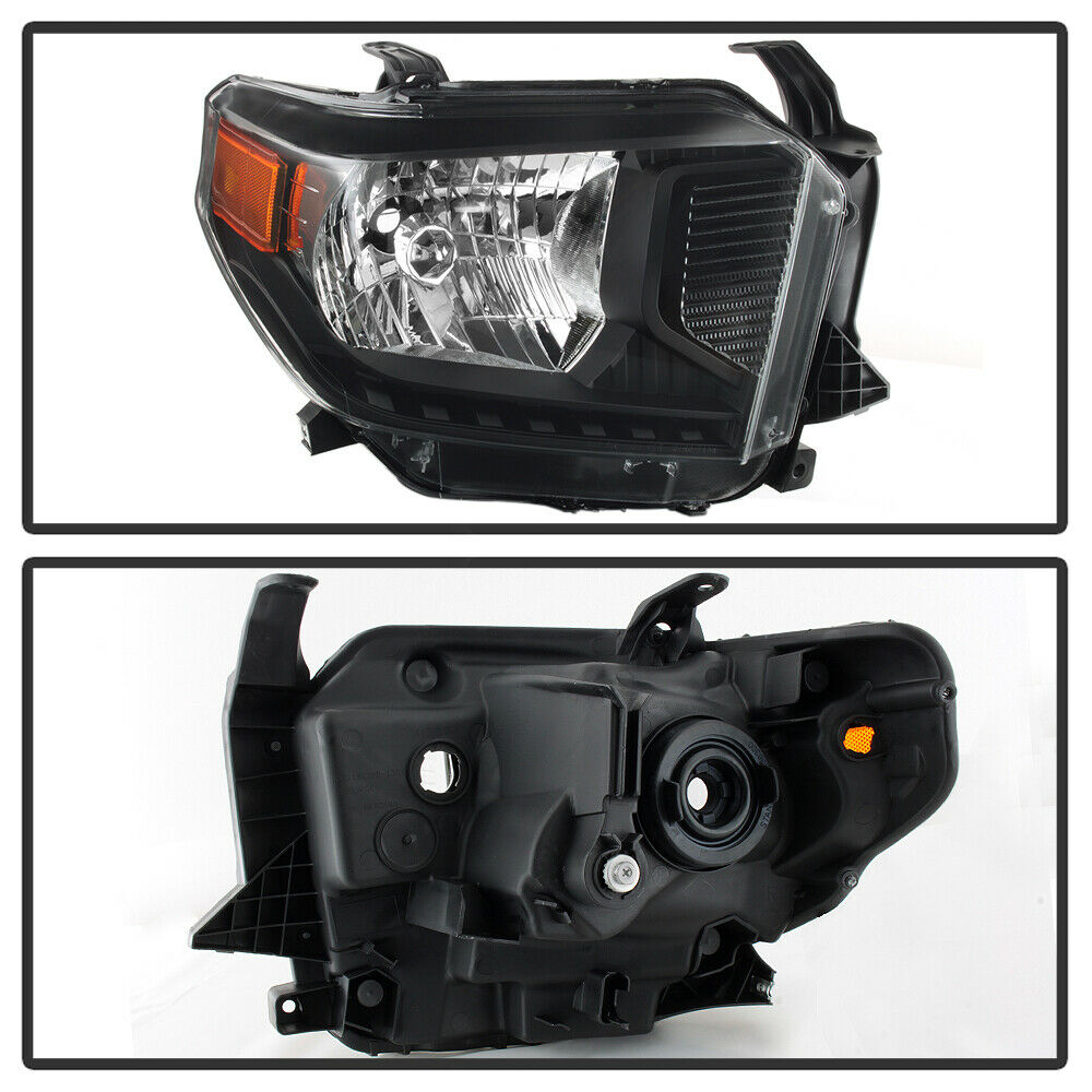 2014-2017 Toyota Tundra Par Focos Fondo Negro ( Chofer & Pasajero) - PAL Auto Parts