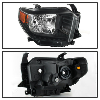 2014-2017 Toyota Tundra Par Focos Fondo Negro ( Chofer & Pasajero) - PAL Auto Parts