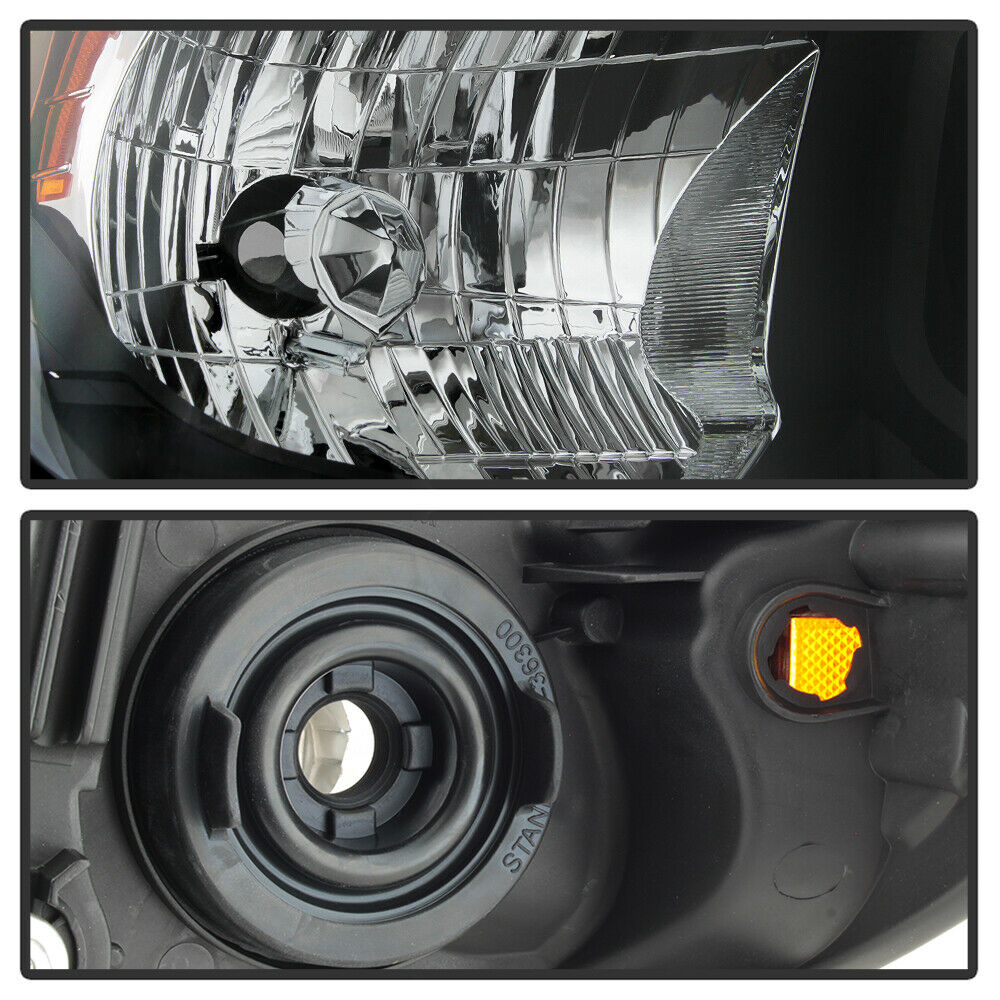 2014-2017 Toyota Tundra Par Focos Fondo Negro ( Chofer & Pasajero) - PAL Auto Parts