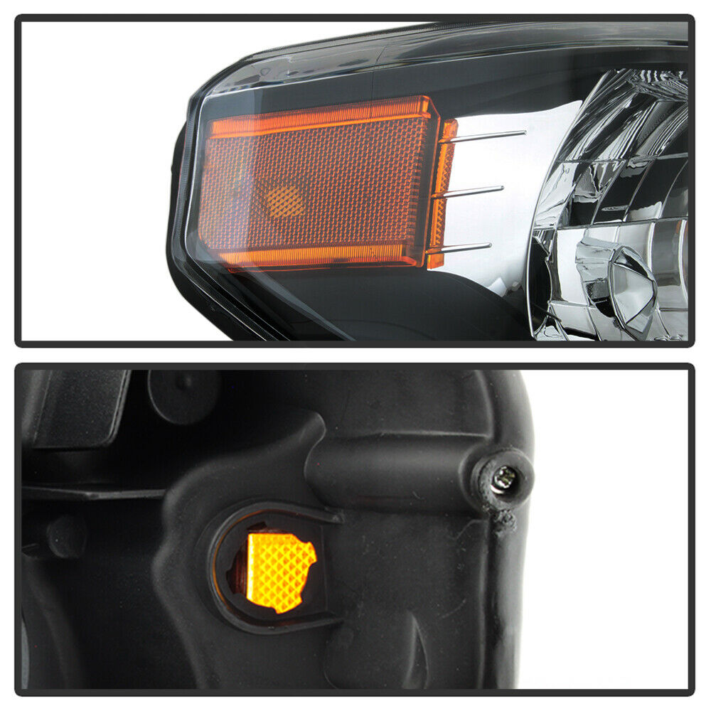 2014-2017 Toyota Tundra Par Focos Fondo Negro ( Chofer & Pasajero) - PAL Auto Parts