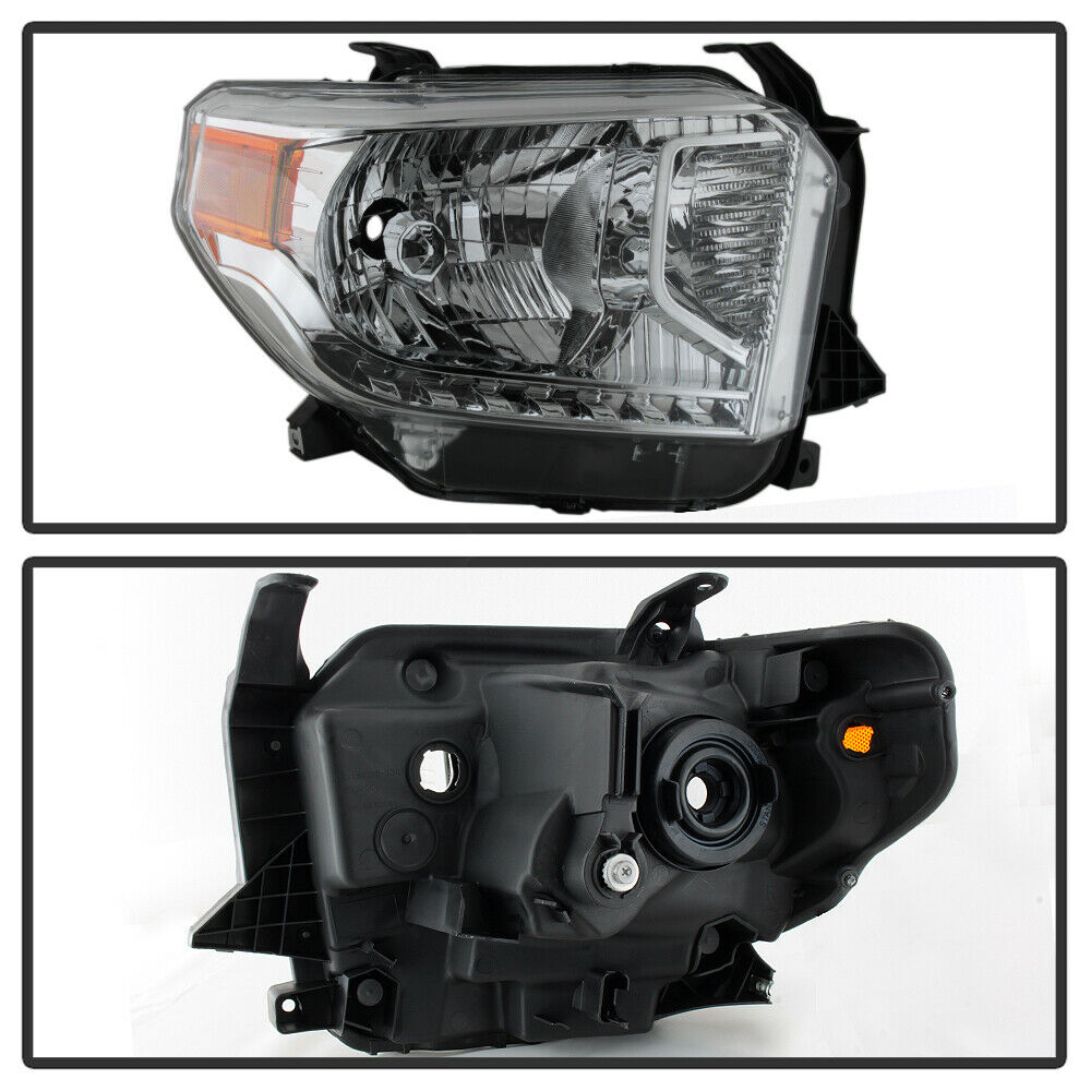 2014-2017 Toyota Tundra Par Focos Fondo Cromado ( Chofer & Pasajero) - PAL Auto Parts