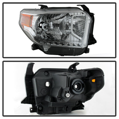 2014-2017 Toyota Tundra Par Focos Fondo Cromado ( Chofer & Pasajero) - PAL Auto Parts