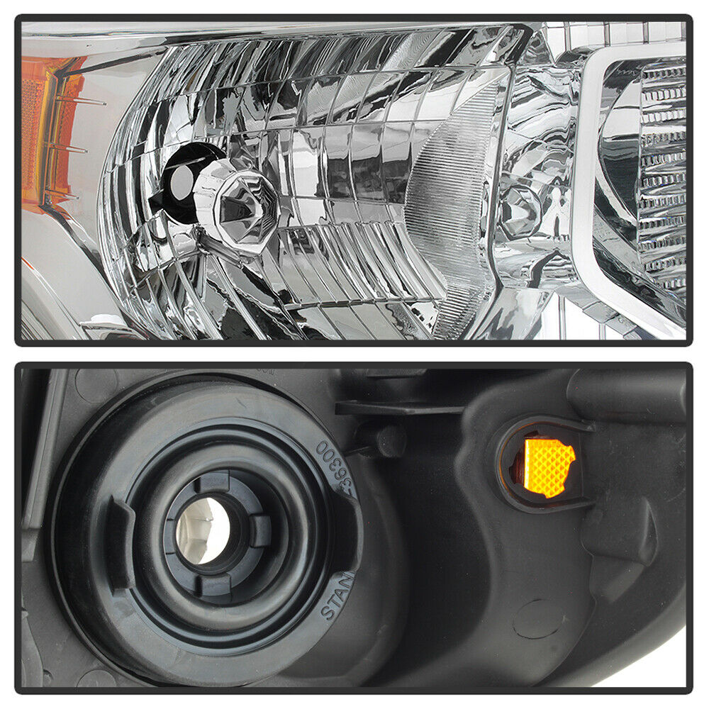 2014-2017 Toyota Tundra Par Focos Fondo Cromado ( Chofer & Pasajero) - PAL Auto Parts