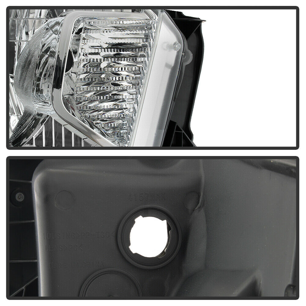 2014-2017 Toyota Tundra Par Focos Fondo Cromado ( Chofer & Pasajero) - PAL Auto Parts