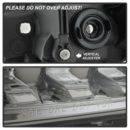 2014-2017 Toyota Tundra Par Focos Fondo Cromado ( Chofer & Pasajero) - PAL Auto Parts