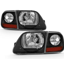 Cargar imagen en el visor de la galería, 1997-2003 Ford F-150 Expedition Par Focos Fondo Negro (Chofer &amp; Pasajero) - PAL Auto Parts

