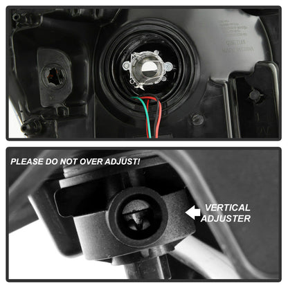 2009-2014 Ford F-150 Raptor SVT LED Tube DRL Projector Par Focos Fondo Cromado (Chofer & Pasajero) - PAL Auto Parts