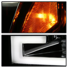 Cargar imagen en el visor de la galería, 2015-2017 Ford F-150 Par Focos LED DRL TUBE Fondo Negro Smoke (Chofer &amp; Pasajero) - PAL Auto Parts
