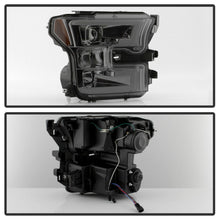 Cargar imagen en el visor de la galería, 2015-2017 Ford F-150 Par Focos LED DRL TUBE Fondo Negro Smoke (Chofer &amp; Pasajero) - PAL Auto Parts
