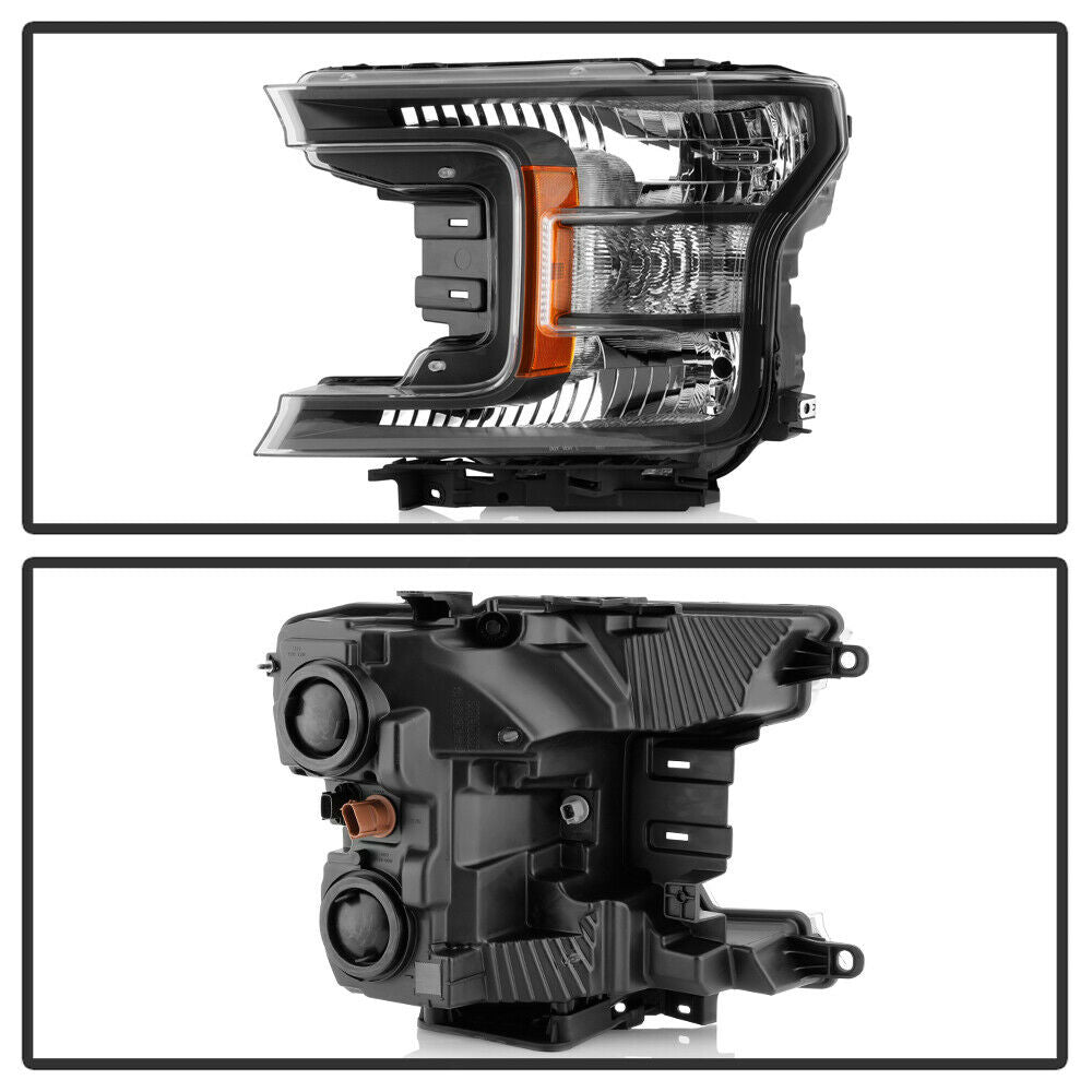 2018-2020 Ford F-150 Par Focos Fondo Negro Special Edition (Chofer & Pasajero) - PAL Auto Parts