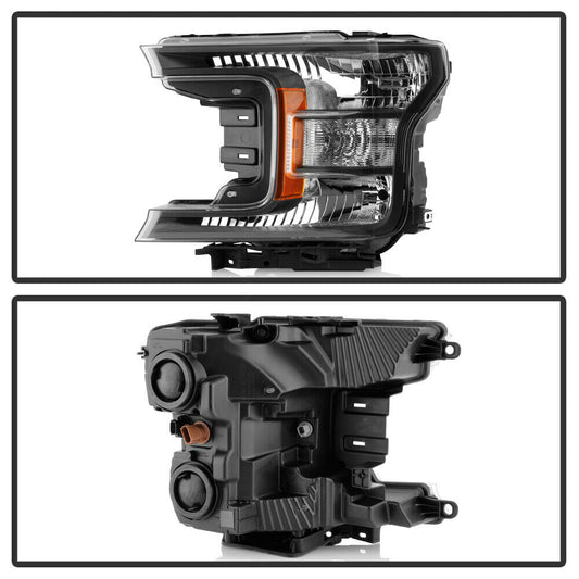 2018-2020 Ford F-150 Par Focos Fondo Negro Special Edition (Chofer & Pasajero) - PAL Auto Parts