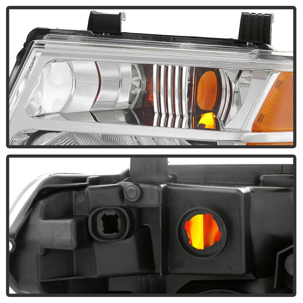 2005-2008 NISSAN PATHFINDER PAR FOCOS FONDO CROMADO (CHOFER & PASAJERO) - PAL Auto Parts