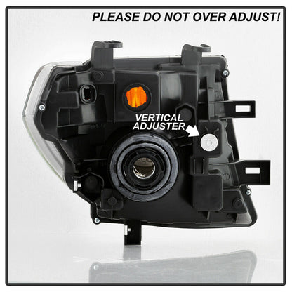 2005-2008 NISSAN PATHFINDER PAR FOCOS FONDO CROMADO (CHOFER & PASAJERO) - PAL Auto Parts