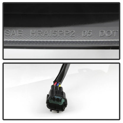 2004-2015 NISSAN TITAN/ 2004-2007 NISSAN ARMADA PAR FOCOS FONDO NEGRO HALO LED PROJECTOR (CHOFER & PASAJERO) - PAL Auto Parts