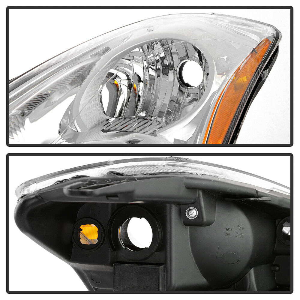 2010-2012 NISSAN ALTIMA SEDAN PAR FOCOS FONDO CROMADO ( CHOFER & PASAJERO) - PAL Auto Parts
