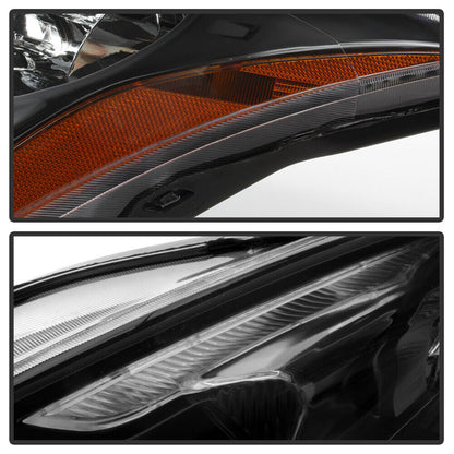 2010-2012 NISSAN ALTIMA SEDAN PAR FOCOS FONDO NEGRO ( CHOFER & PASAJERO) - PAL Auto Parts
