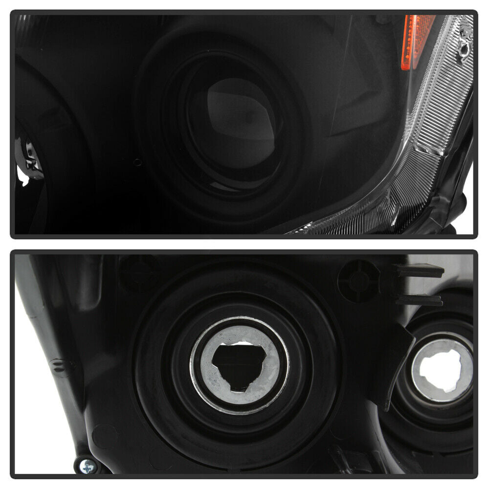 2010-2012 NISSAN ALTIMA (2 PUERTAS) PAR FOCOS FONDO NEGRO ( CHOFER & PASAJERO) - PAL Auto Parts