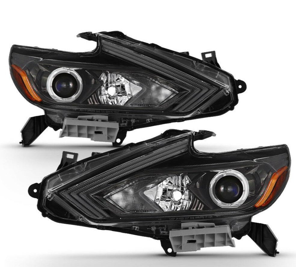 2016-2018 NISSAN ALTIMA PAR FOCOS FONDO NEGRO / BLACK BEZEL ( CHOFER & PASAJERO) - PAL Auto Parts