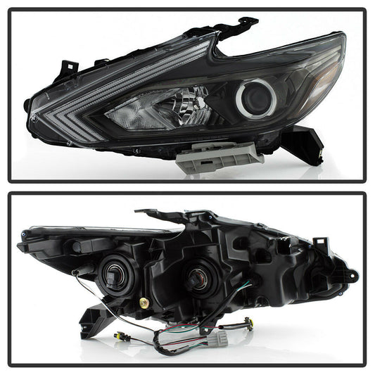 2016-2018 NISSAN ALTIMA PAR FOCOS FONDO NEGRO / BLACK BEZEL ( CHOFER & PASAJERO) - PAL Auto Parts